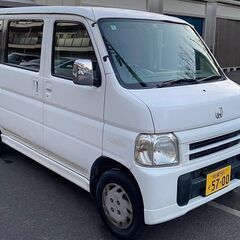 乗って帰れます：総額14万円：車検R9年02月11日まで：平成13年12月：ホンダ　バモス：AT：12万キロ台：下取り可能の画像