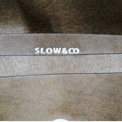 SLOW＆CO　長財布　イングラサット　ロング　ウォレット　SO747I　牛革　メンズ　レディース　財布　2020年製造　スロウの画像