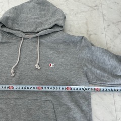 Champion チャンピオン レディース プルオーバー パーカー グレー LLの画像