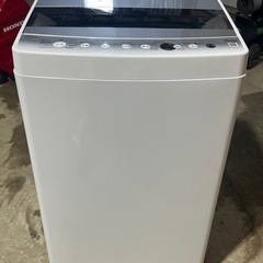 ２０２１年製　Ｈａｉｅｒ　全自動洗濯機　７．０ｋｇ　ホワイト／グレー　ハイアール　槽風乾燥　高濃度洗浄機能　超洗浄　ＪＷ－Ｃ７０ＧＫ