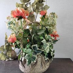 豪華ゴージャス大きなバスケットフラワー　飾り花 壇上花の画像