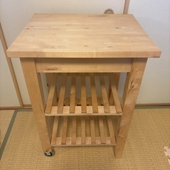 IKEA ベクヴェーム　キッチンワゴン