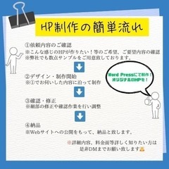 ホームページ作成します！！の画像