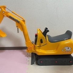 【お取引完了】乗って遊べるショベルカー