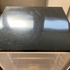 K2502-139 配送不可 YAMAZEN 冷蔵庫 YFR-D111(B) 2024年製 動作確認済み キズ汚れ有りの画像