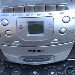 NO：3350 値下げ‼️東芝 CDラジオカセットレコーダー‼️  超お買い得品❣️の画像