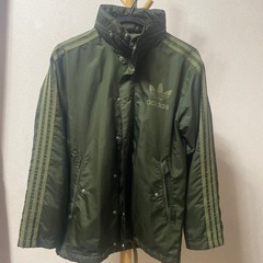 (新品)アディダスオリジナルス ナイロンジャケット カーキウィン...