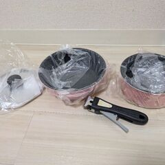取手が取り外せる鍋等の調理器具
