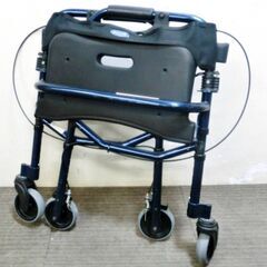 INVACARE 四輪歩行器　65100-JR　動作良好　キャスター付　フレームウォーカー　介護　看護　リハビリ　折畳　ブレーキ　インバケアの画像