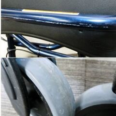 INVACARE 四輪歩行器　65100-JR　動作良好　キャスター付　フレームウォーカー　介護　看護　リハビリ　折畳　ブレーキ　インバケアの画像