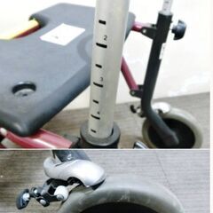 DOLOMITE　四輪歩行器　キャスター付き　MELODY S　動作良好 ドロミテ メロディS フレームウォーカー　介護　看護　リハビリ　折畳　歩行器の画像