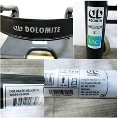 DOLOMITE　四輪歩行器　キャスター付き　MELODY S　動作良好 ドロミテ メロディS フレームウォーカー　介護　看護　リハビリ　折畳　歩行器の画像