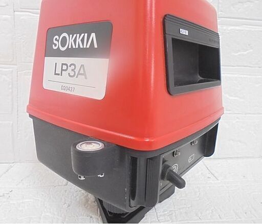 ジャンク 通電確認のみ 測機舎 レベルプレーナ LP3A 受光器付 回転レーザー 測量機 SOKKISYA 札幌市 白石店
