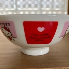 ハローキティお茶碗の画像