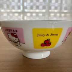 ハローキティお茶碗の画像