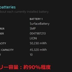 Surface Pro 8/intel Core i5/256GB/8GB ⑤の画像