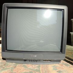 ブラウン管テレビ　シャープ２５型