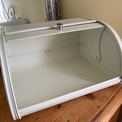 ブレッドBOX 調味入れセット　キッチン雑貨ホワイト白アンティークレトロの画像