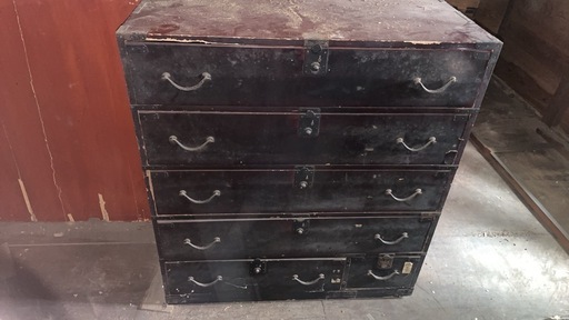 和箪笥⑥　タンス　アンティーク　レトロ　古家具