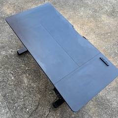 早いもの勝ち！ 電動昇降 ゲーミングデスク 110×55cm 高さ44-72cm調節可能！ GTPLAYER ブラックの画像