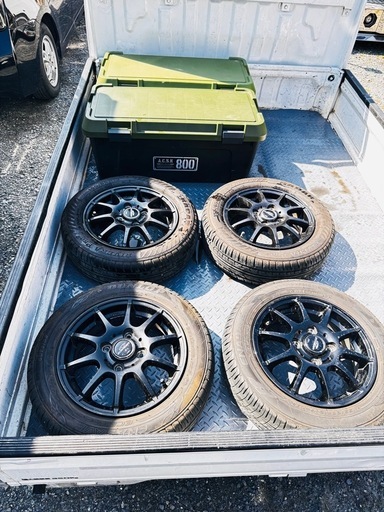 アルミホイール タイヤ付き 155/65R13