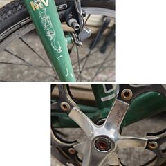 中古 ルイガノ ミニベロ LOUIS GARNEAU 8段変速 410MM軽整備済み 防犯登録対応 町田市 相模原市 MM640の画像