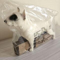 置物 犬 ブルテリア 15×22 リビング装飾 プラスチック製 ...
