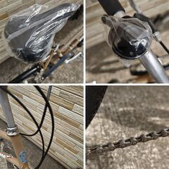 中古 GIOS ジオス 7段変速 ミニベロ 410MM  軽整備済み 防犯登録対応 町田市 相模原市 MM642の画像