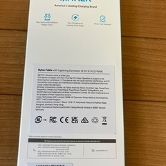 IPHONE ANKER製ライトニングケーブル無料ですの画像
