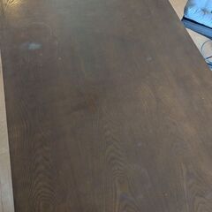 【今週末引き取り希望】ウッドダイニングテーブル 譲りますの画像