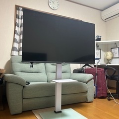 50型　ハイセンス　テレビ　テレビ台セット