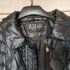 KB Fur ブラック ダウンコート