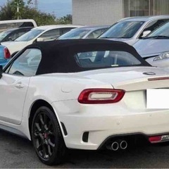 アバルト124スパイダー　修復歴なし　車検8年3月　65,000km ATの画像