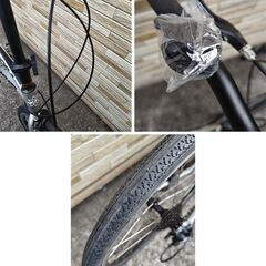 中古自転車 8段変速 385MM ミニベロ軽整備済み 防犯登録対応 町田市 相模原市 MM644の画像