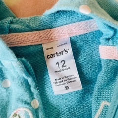 carter's フード付きトレーナーの画像