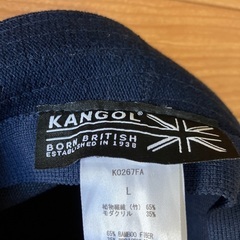 KANGOL 帽子　3000円で売ります。の画像