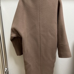 【定価3万】URBAN RESEARCH アーバンリサーチ ノーカラーコクーンコート モカ　ブラウン の画像