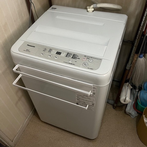 中古 洗濯機 2020年 パナソニック 5.0kg 中古/SB-NAF50B13/洗濯機/2020