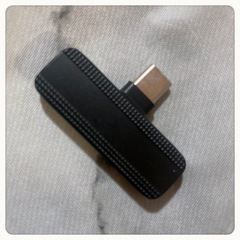 ꒰未使用꒱ワイヤレス ミニマイク黒 iPhone Android兼用 ピンマイクの画像