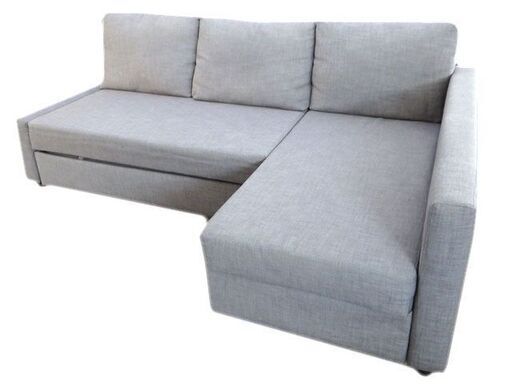 ★ 新札幌 IKEA イケア FRIHETEN フリーヘーテン コーナーソファベッド 収納付き ダークグレー / No.3164 ★