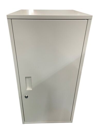 ★片開き書庫 鍵付き 書庫 オフィス家具 W382xD383xH760mm★