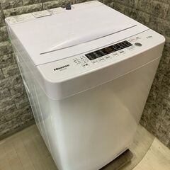 【美品】大阪送料無料★3か月保障付き★洗濯機★ハイセンス★5.5kg★2021年★HW-K55E★S-370