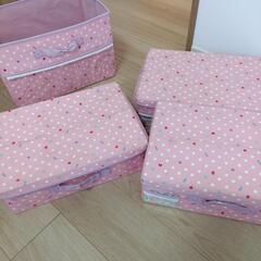 【ニトリ】カラーボックス　収納BOX　小物入れ　4点セットの画像