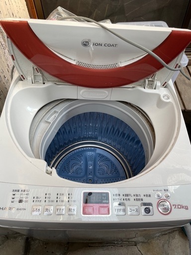 シャープ製洗濯機 7.0Kg (れぃ) 名古屋の生活家電《洗濯機》の中古あげます・譲ります｜ジモティーで不用品の処分