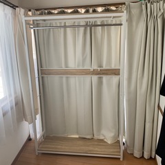 ハンガーラック　大 （幅110cm）　ワイエムワールドの画像