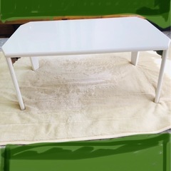 【お引き渡し決まりました】白いローテーブルの画像