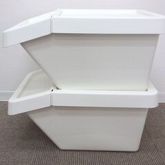 ★ 新札幌 IKEA イケア SORTERA ソルテーラ 2個セット ふた付き 分別 ゴミ箱 37L ダストボックス / No.3169 ★の画像