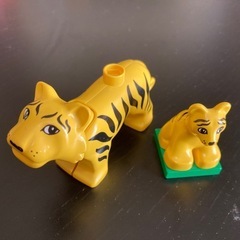 LEGOブロック_虎の親子