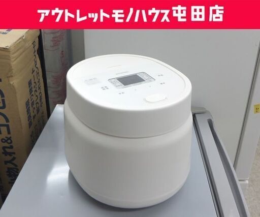 アイリスオーヤマ 3合炊き ジャー炊飯器 2024年製 RC-MSA30-W 炊飯器 ☆ 札幌市 北区 屯田