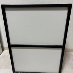 【受け渡し者決定】 
2段カラーボックスの画像